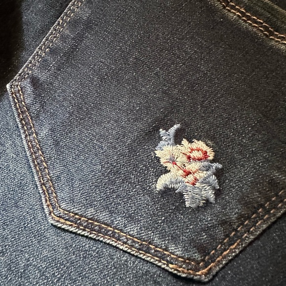 TRIBAL JEANS embroidered Ankle Jegging US 10 - Picture 4 of 4